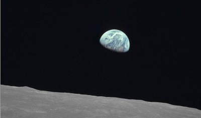 Earth Rise image, with approval from NASA  