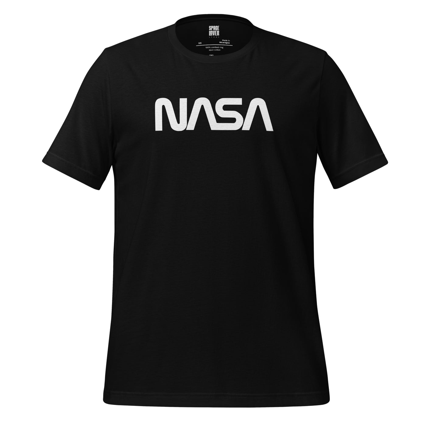 NASA White Logotype (The Worm) T-Shirt