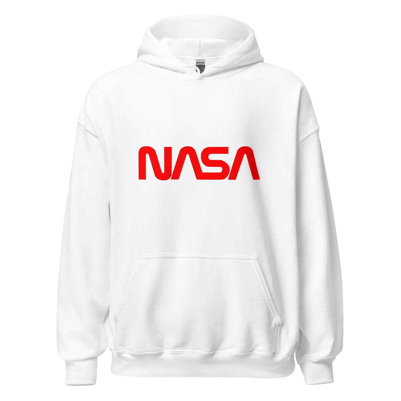 NASA Red Logotype Hoodie