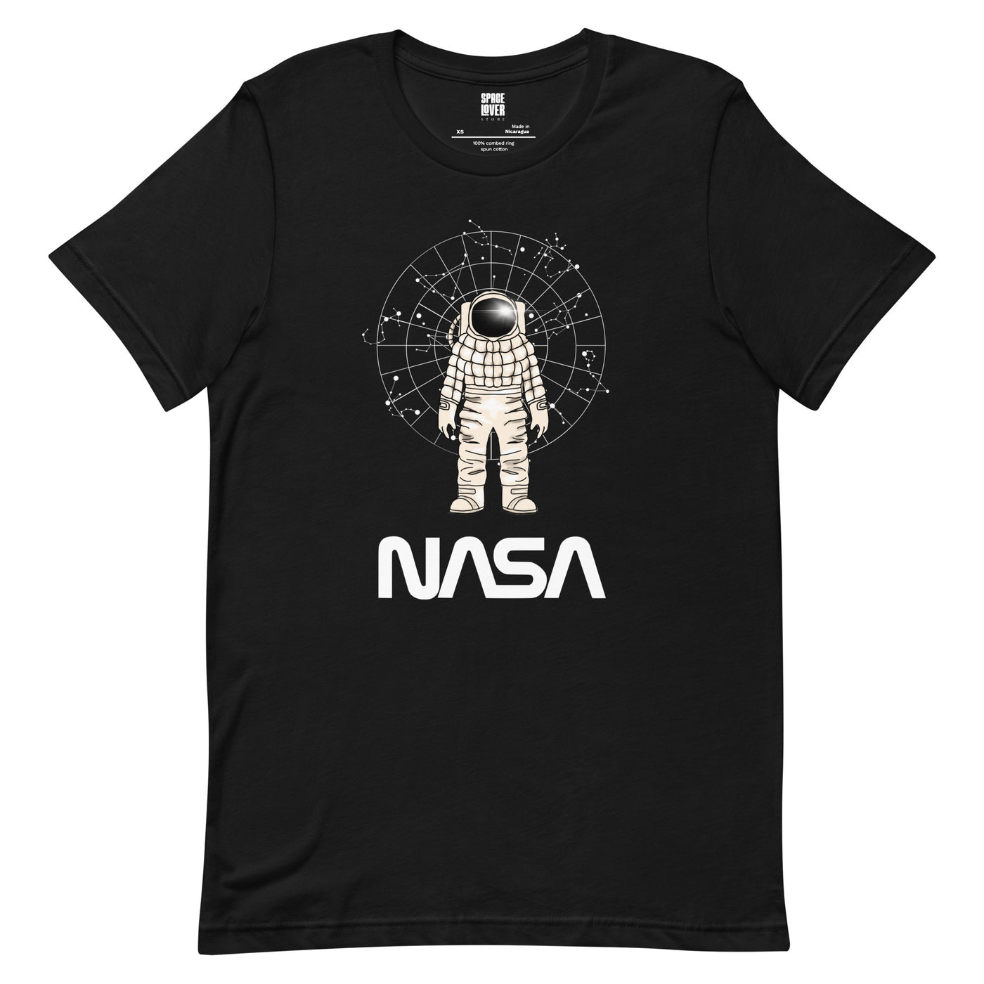 NASA Space Explorer Black T-Shirt