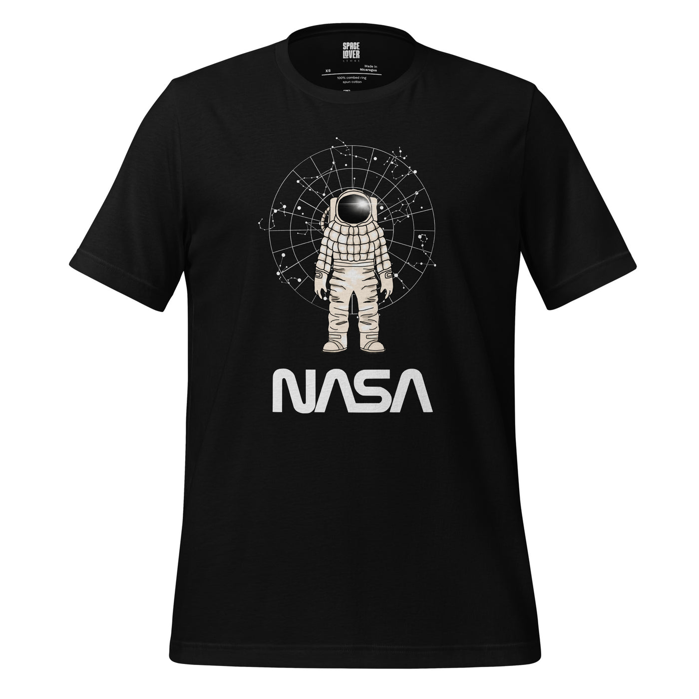 NASA Space Explorer Black T-Shirt