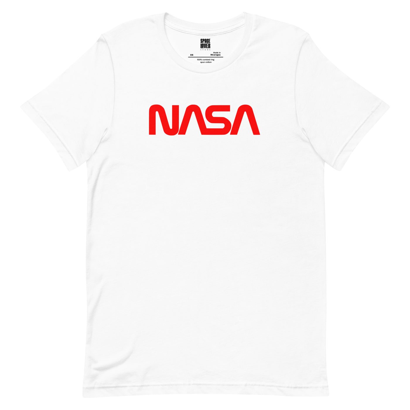 NASA Red Logotype (The Worm) T-Shirt