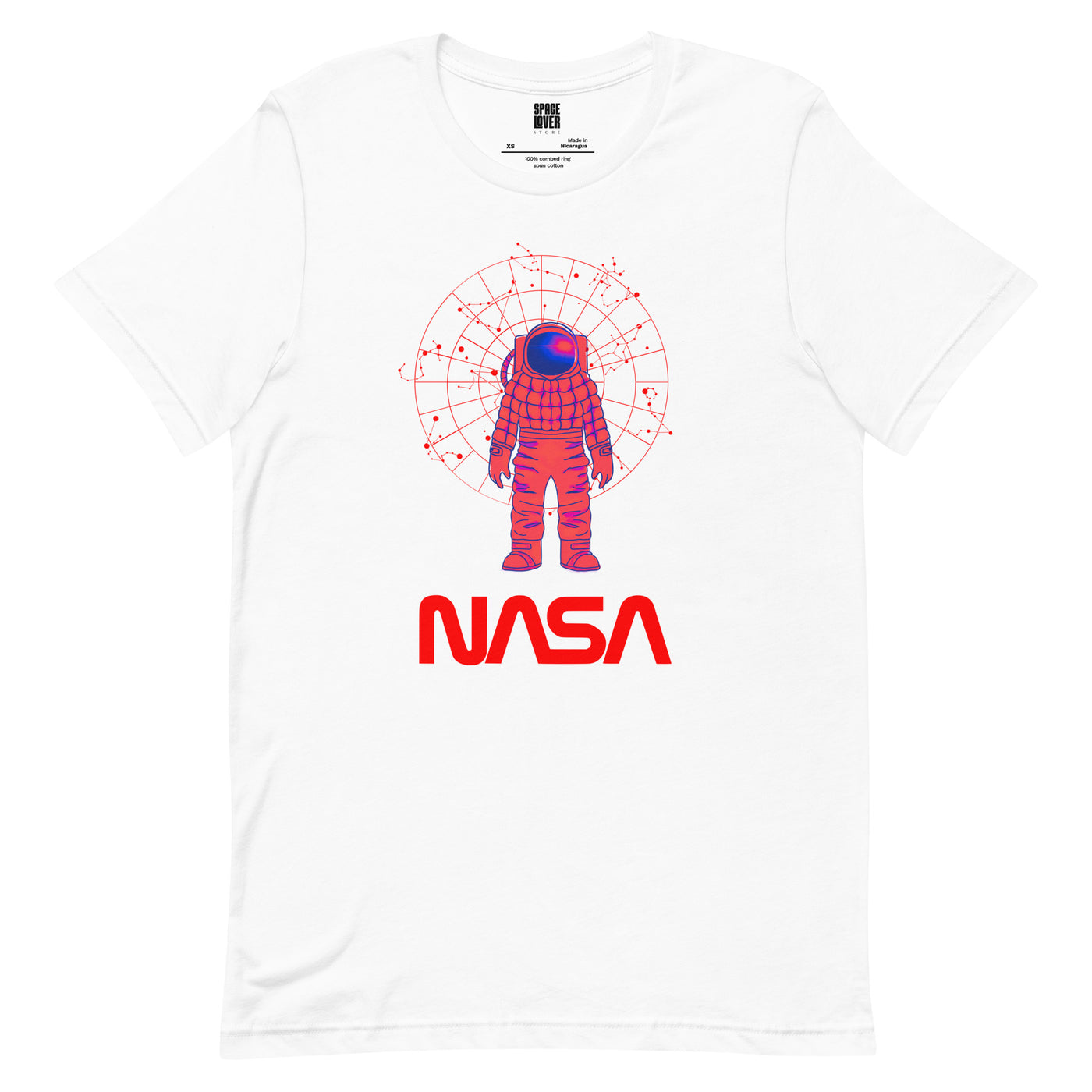 NASA Space Explorer White T-Shirt