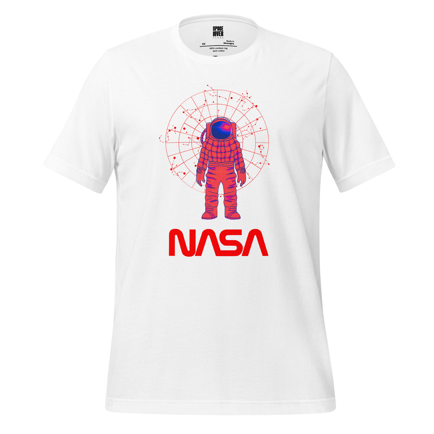 NASA Space Explorer White T-Shirt