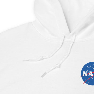 NASA Meatball Logotype Hoodie_White