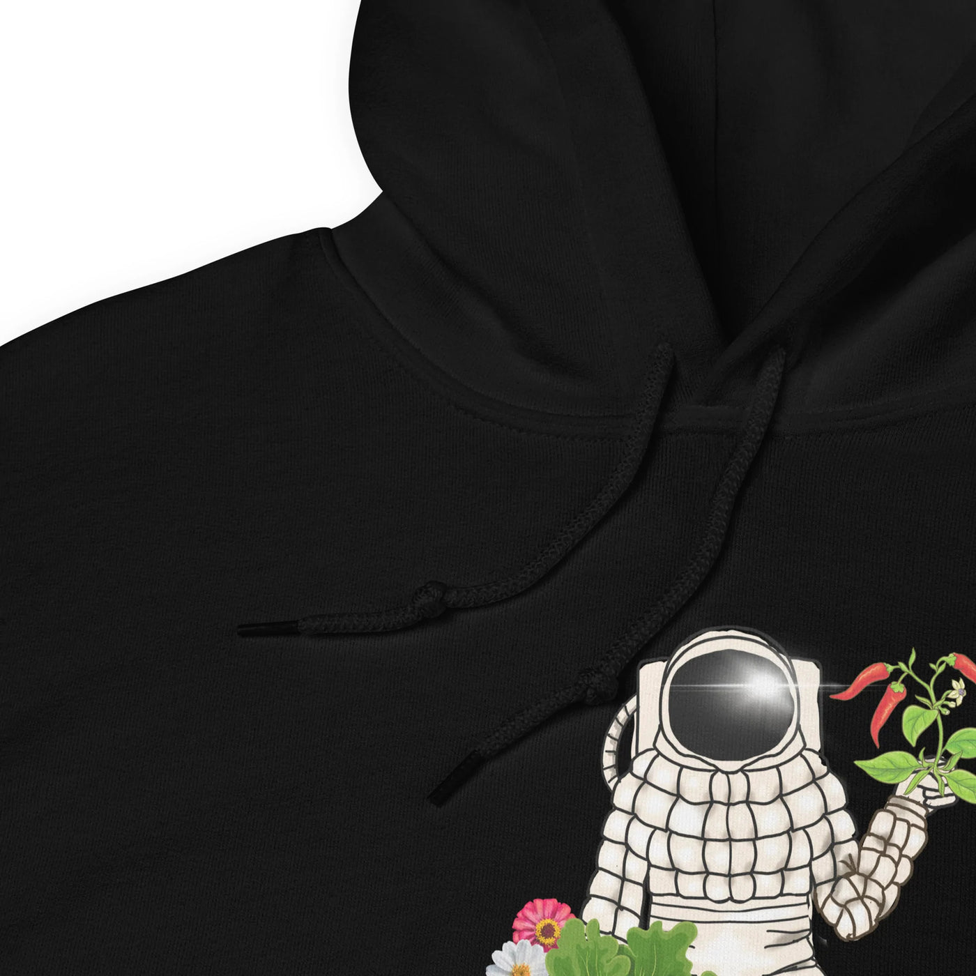 Space Gardener NASA Hoodie_Black